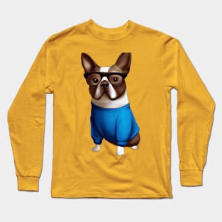 Frenchie Tech Visionary Long Sleeve T-Shirt